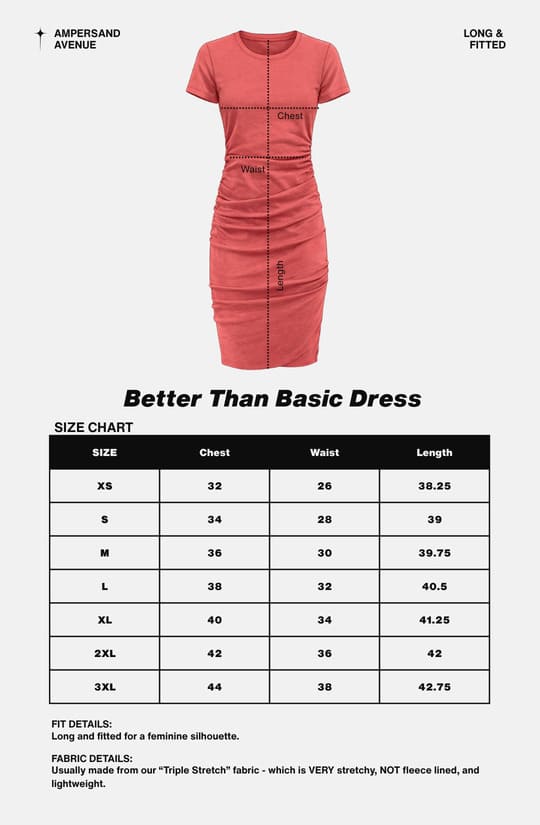 Ampersand Better Than Basics Tank Dress - Sky
