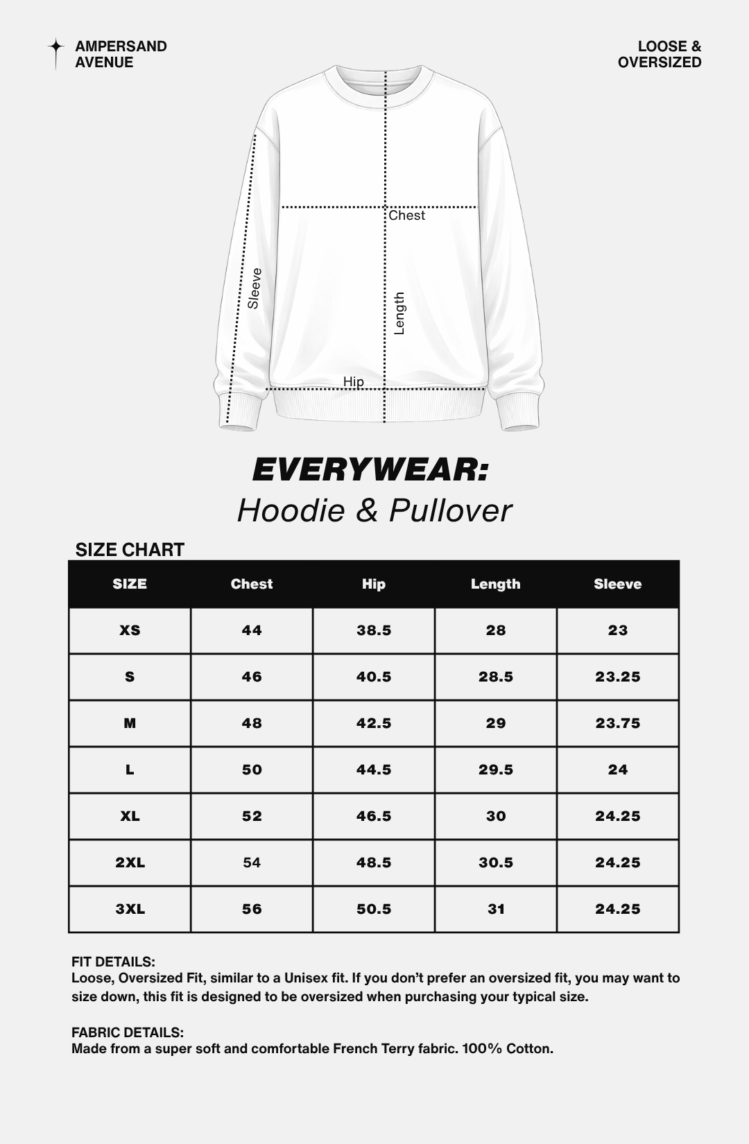 ***PRE-ORDER*** Ampersand Everywear Hoodie - Cowboy Country