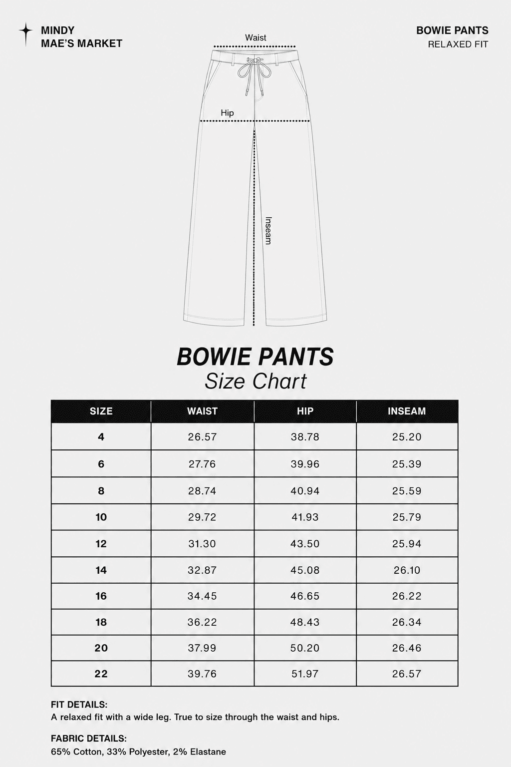 ***PRE-ORDER*** Ampersand Bowie Pant - Leopard
