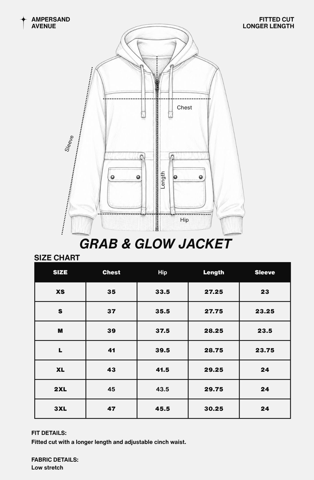 ***PRE-ORDER*** Ampersand Grab &amp; Glow Jacket - Moss (shipping mid December)