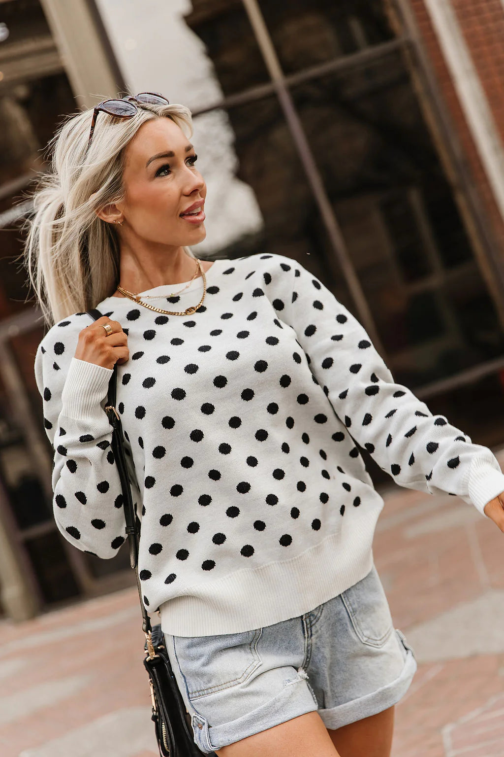 ***PRE-ORDER*** Ampersand Sweet Spot Bow Back Sweater