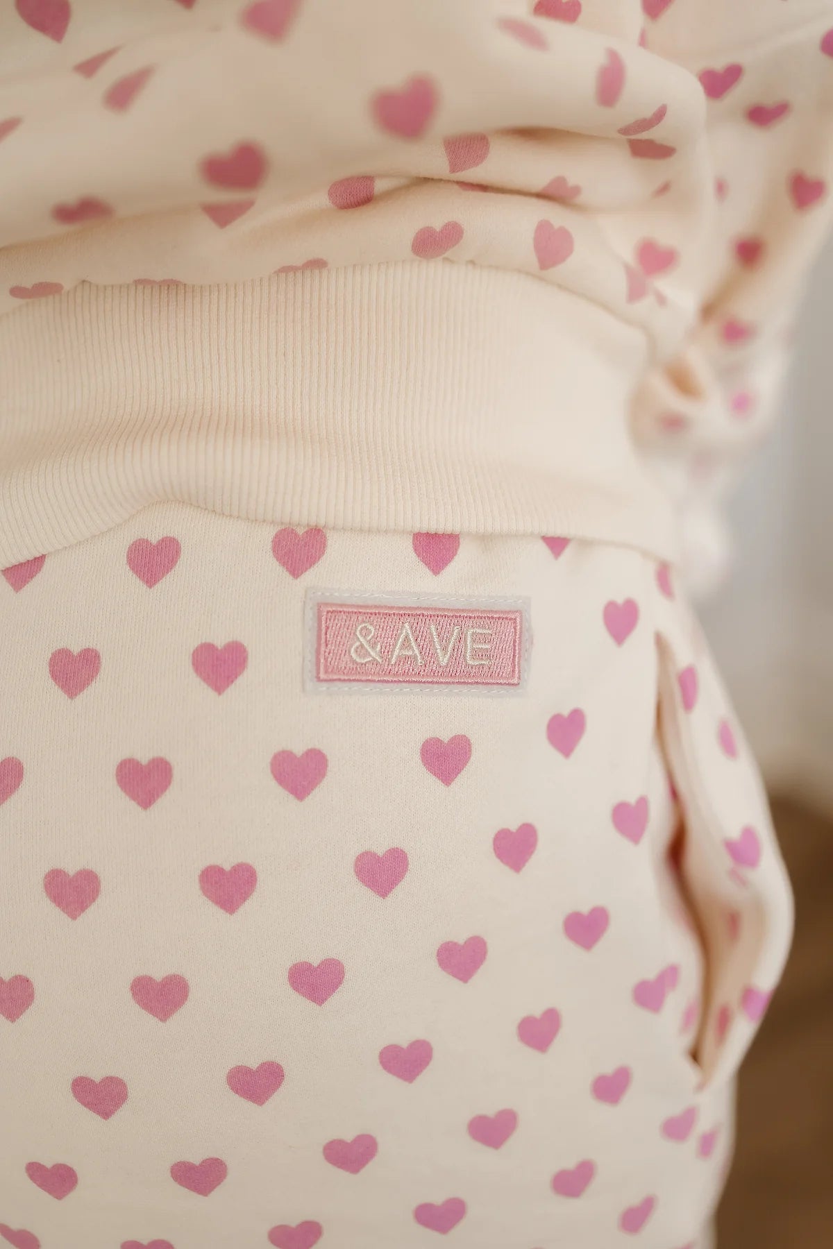 Ampersand Comfort Zone Shorts - Sweet Hearts