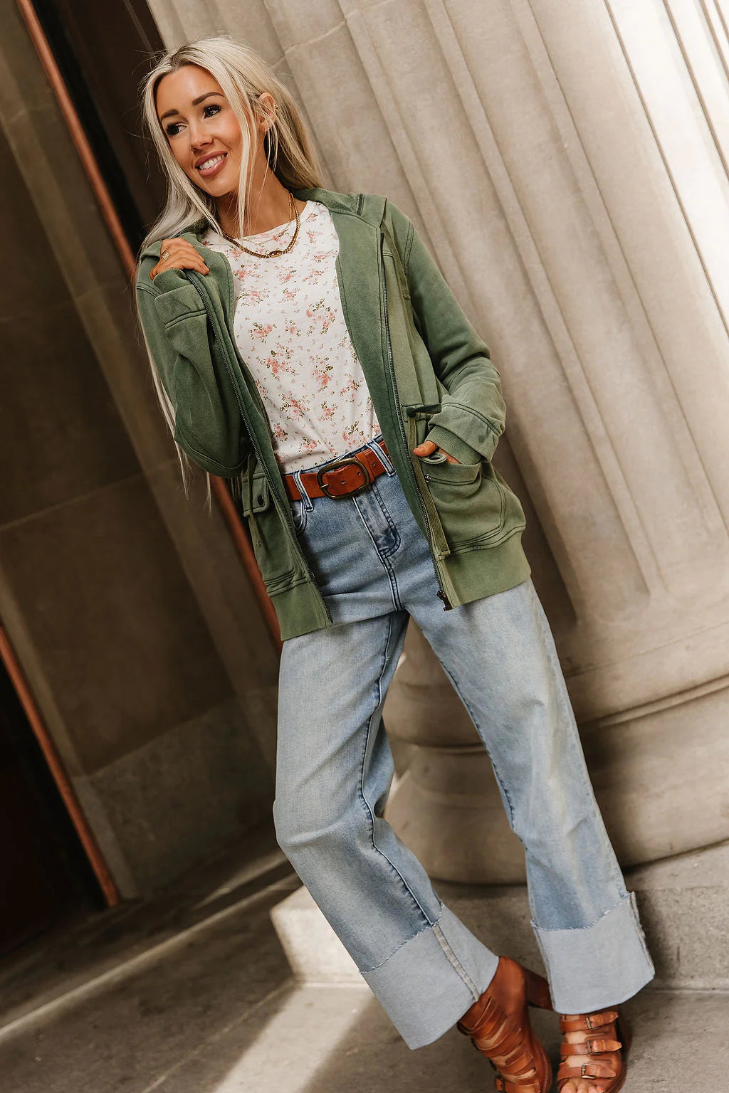***PRE-ORDER*** Ampersand Grab &amp; Glow Jacket - Moss (shipping mid December)