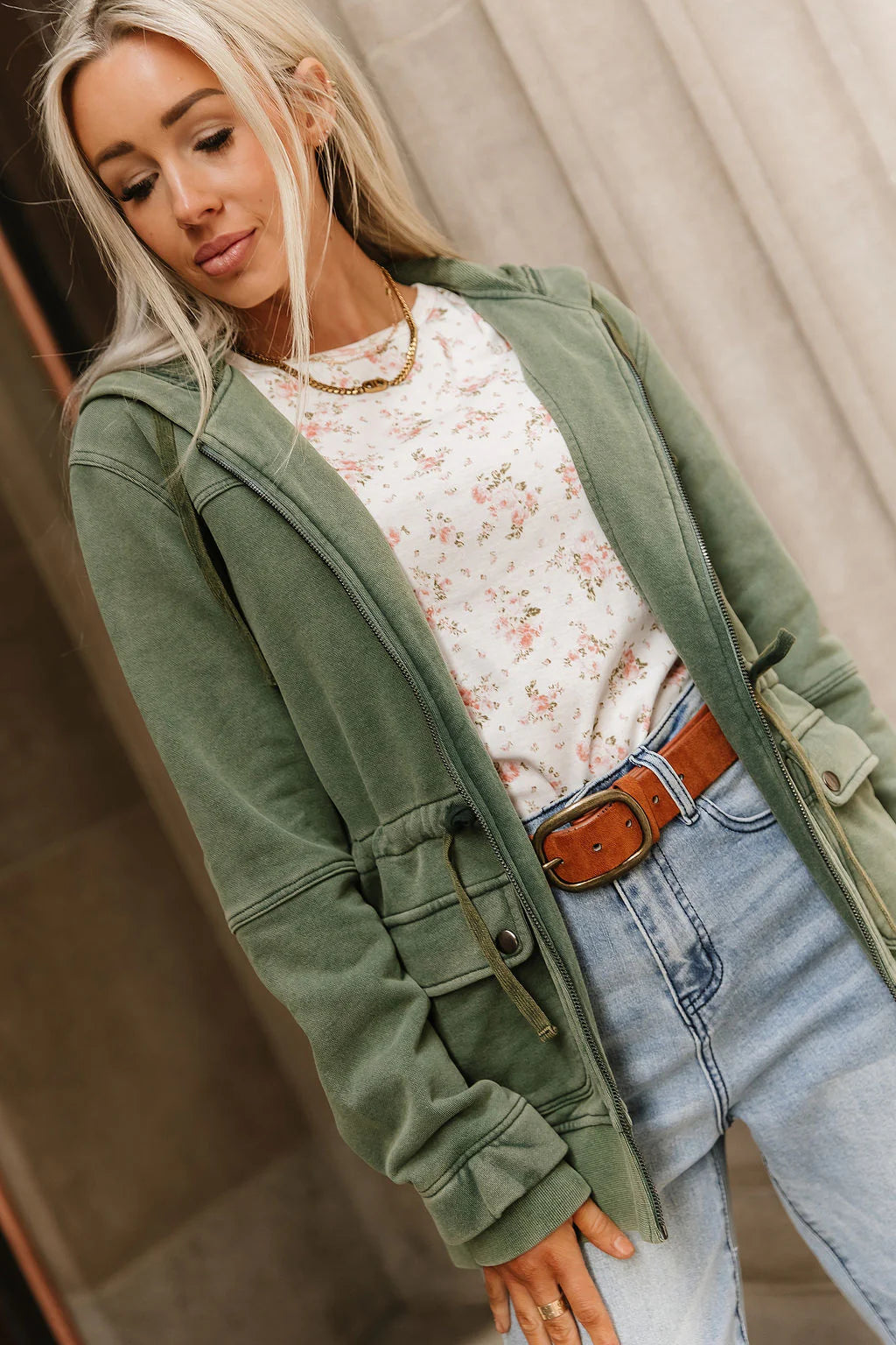 ***PRE-ORDER*** Ampersand Grab &amp; Glow Jacket - Moss (shipping mid December)