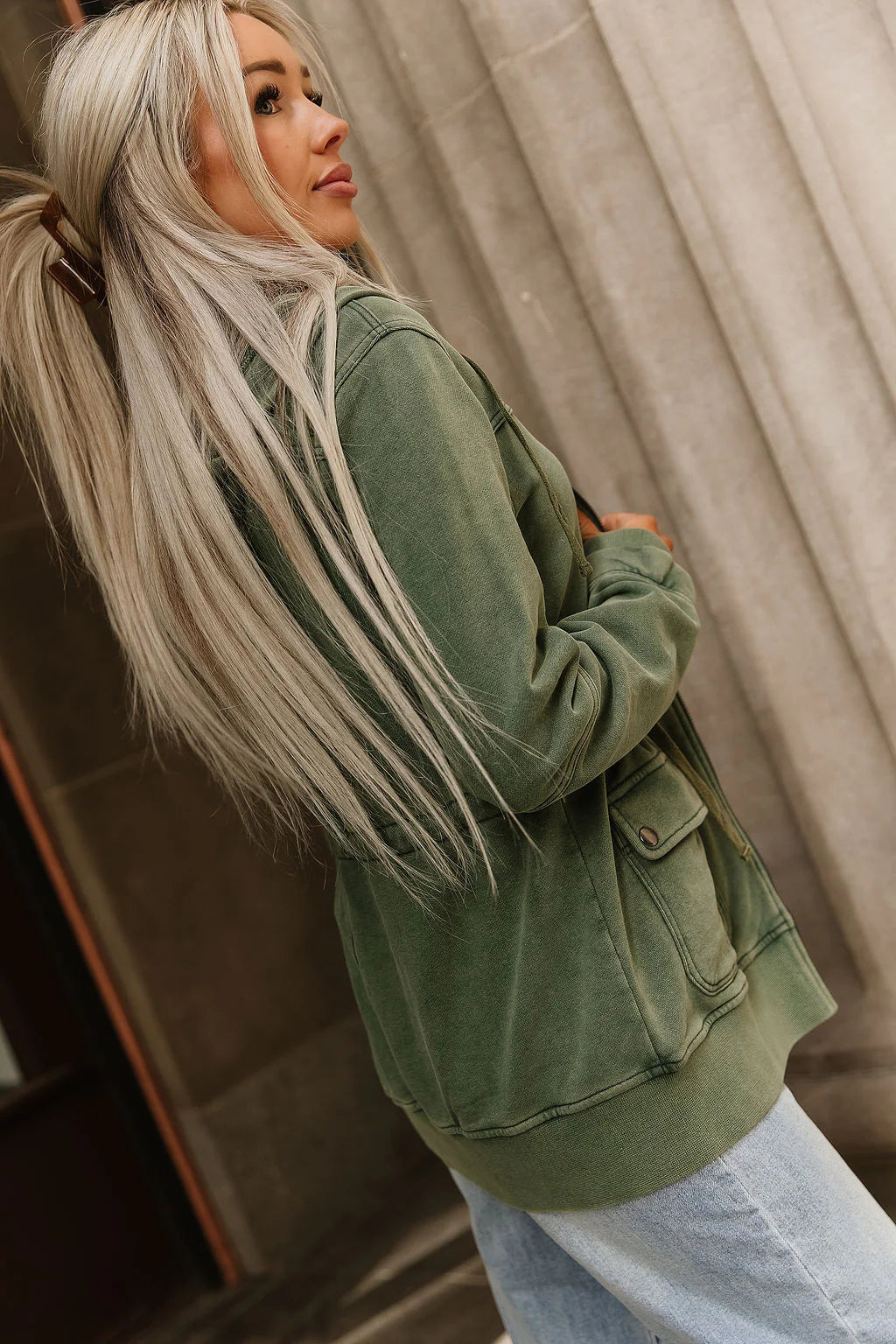 ***PRE-ORDER*** Ampersand Grab &amp; Glow Jacket - Moss (shipping mid December)