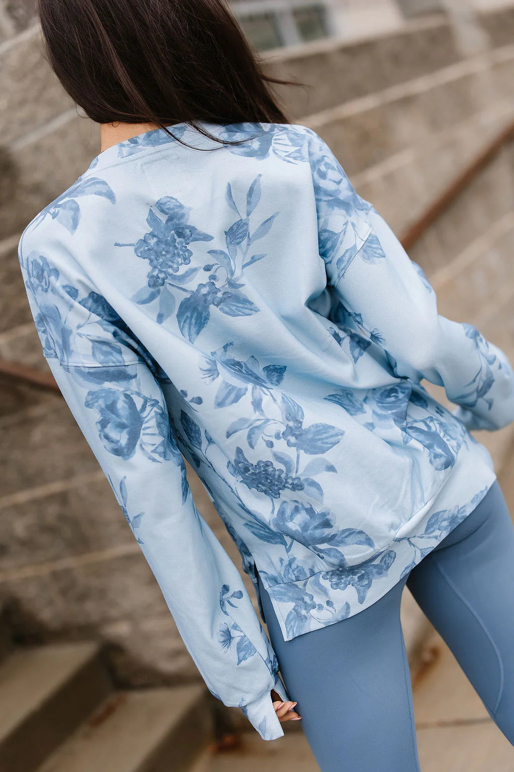 ***PRE-ORDER*** Ampersand University SideSlit Pullover - Poolside