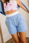 ***PRE-SALE*** Ampersand Comfort Zone Shorts - Blue Lace