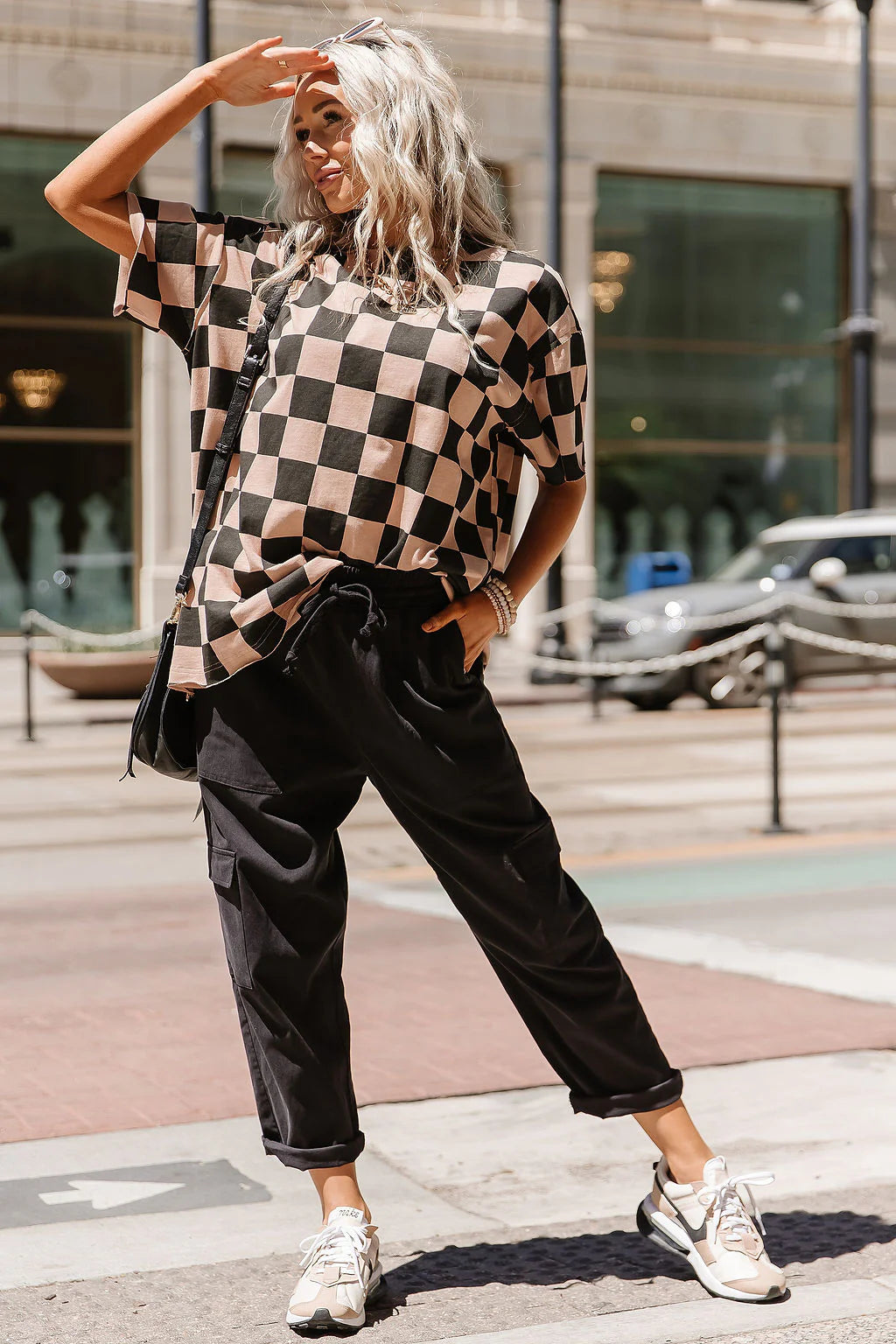 ***PRE-ORDER*** Ampersand Boyfriend Tee - Checkmate