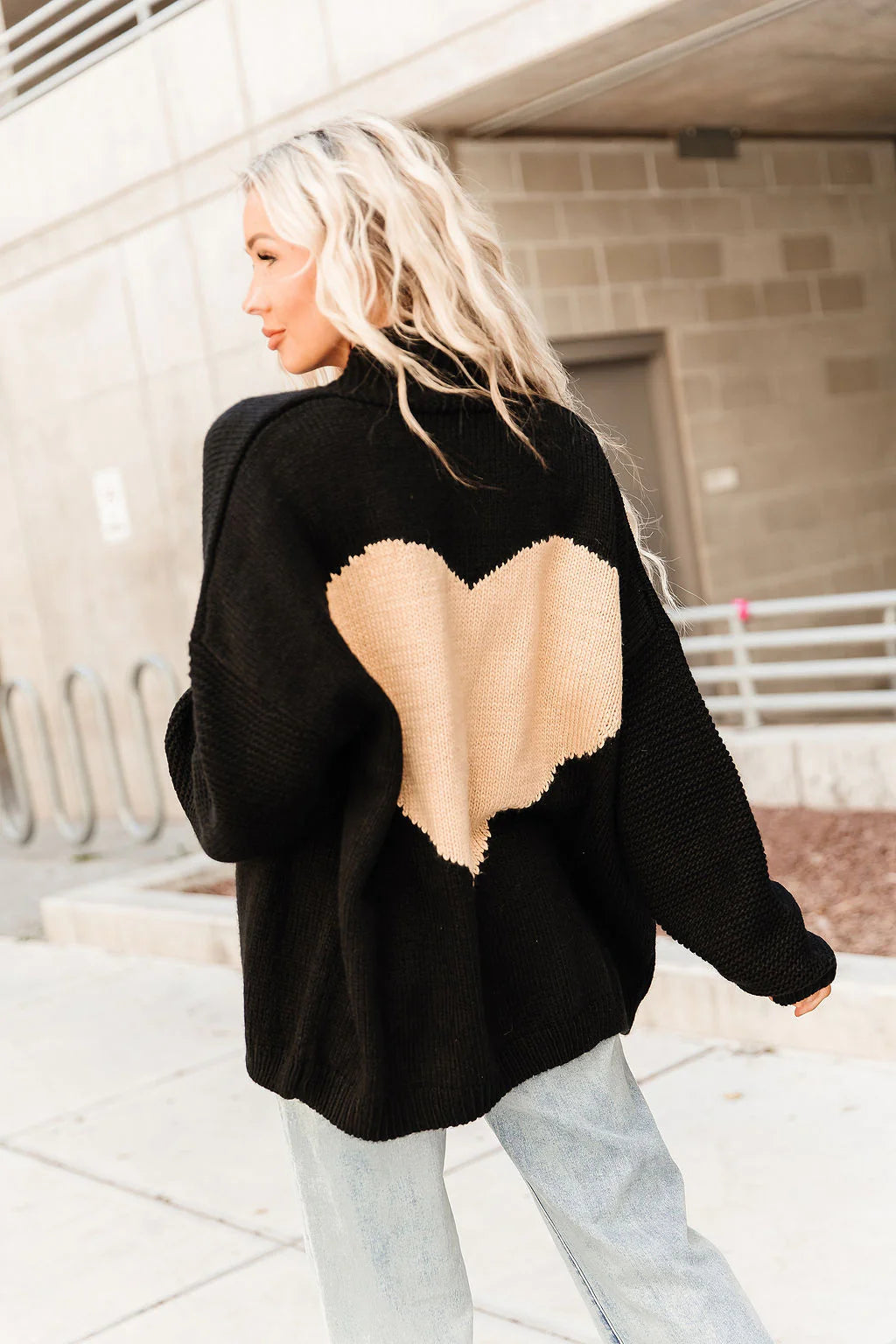 Ampersand Oversized Cardigan - Forever Yours