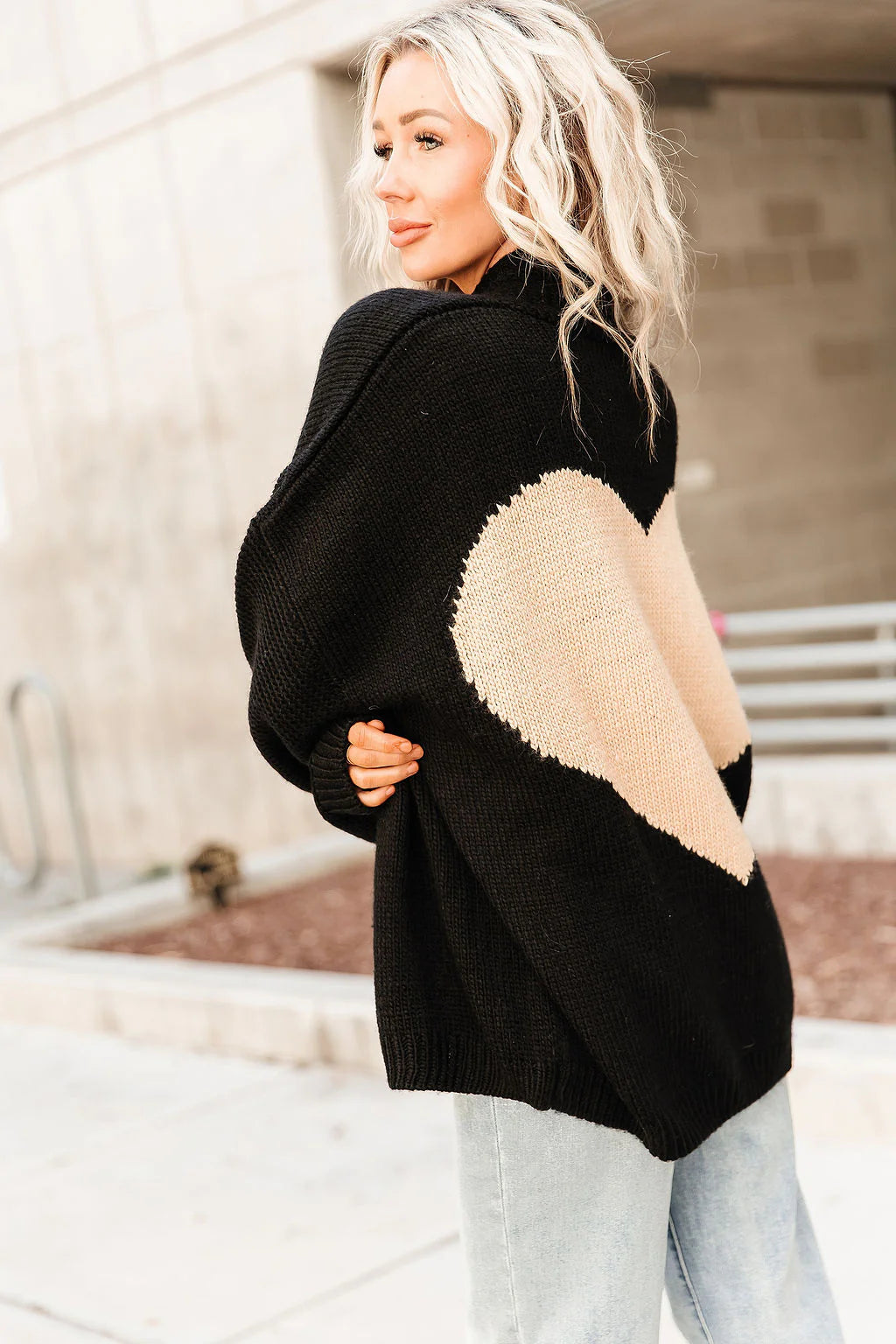 Ampersand Oversized Cardigan - Forever Yours