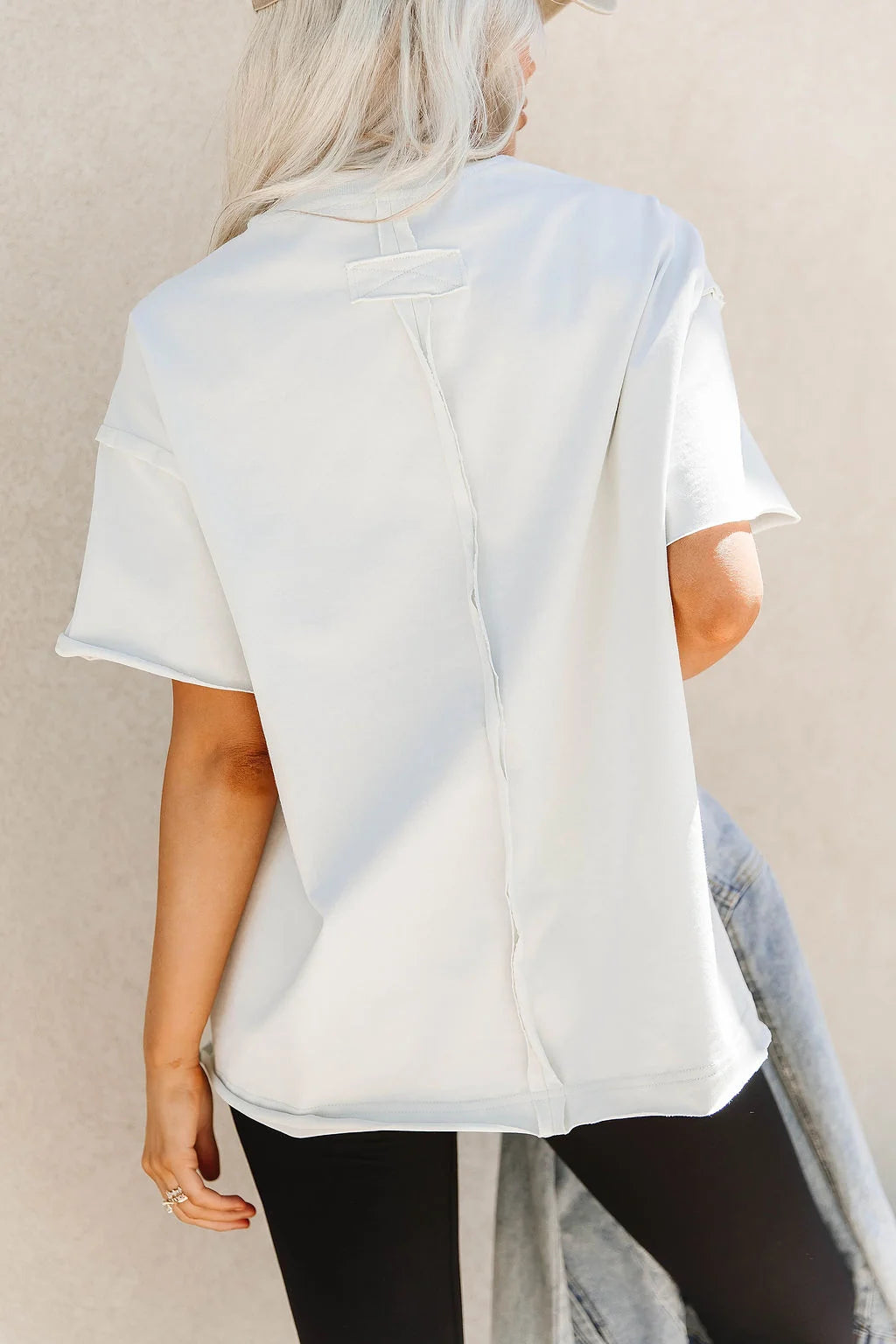 ***PRE-ORDER*** Ampersand  Boyfriend Tee - Cashmere (shipping mid December)