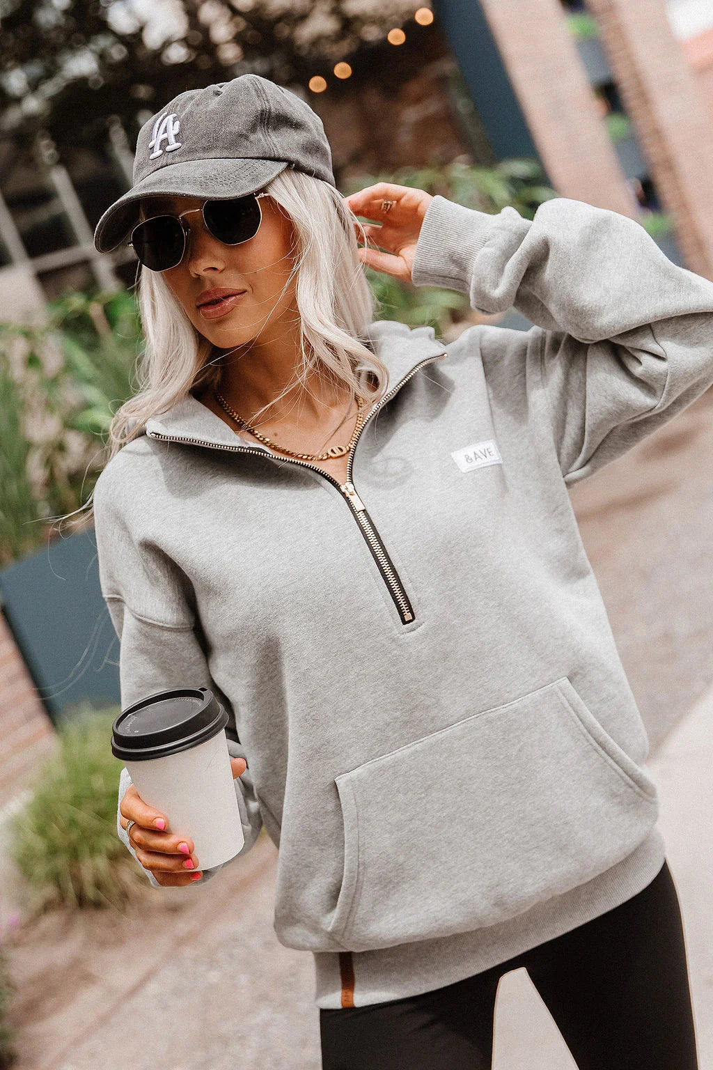 ***PRE-ORDER*** Ampersand Comfort Zone HalfZip - Morning Run
