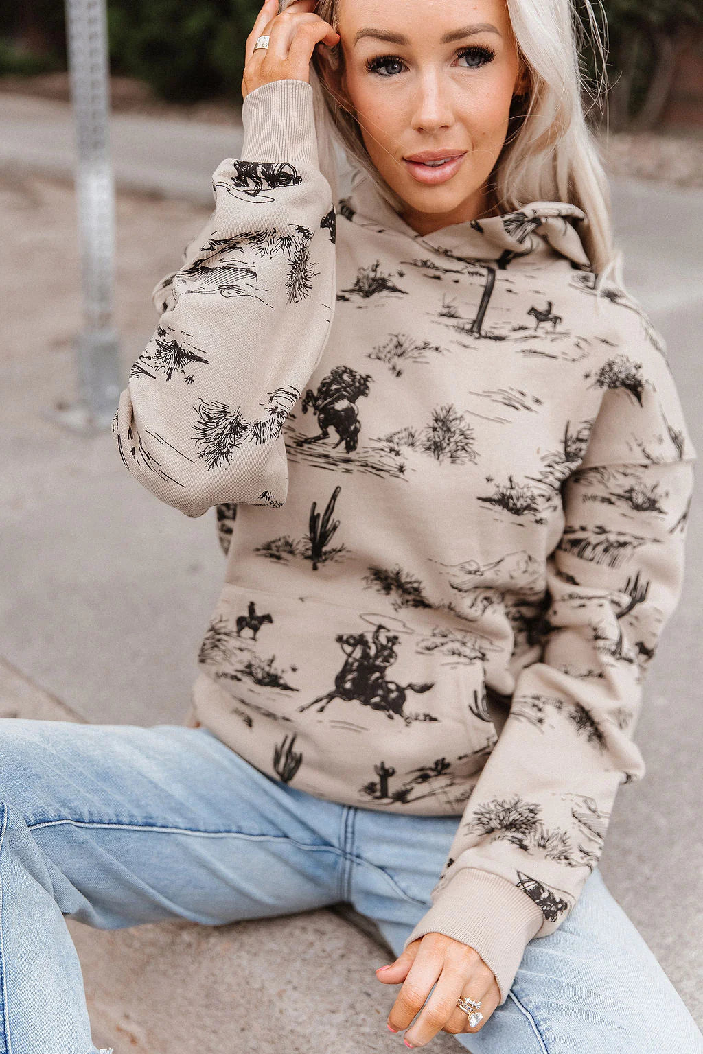 ***PRE-ORDER*** Ampersand Everywear Hoodie - Cowboy Country