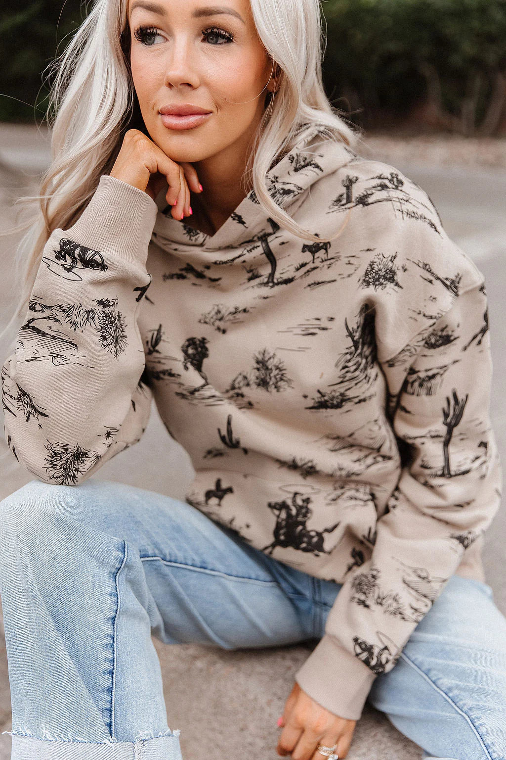 ***PRE-ORDER*** Ampersand Everywear Hoodie - Cowboy Country