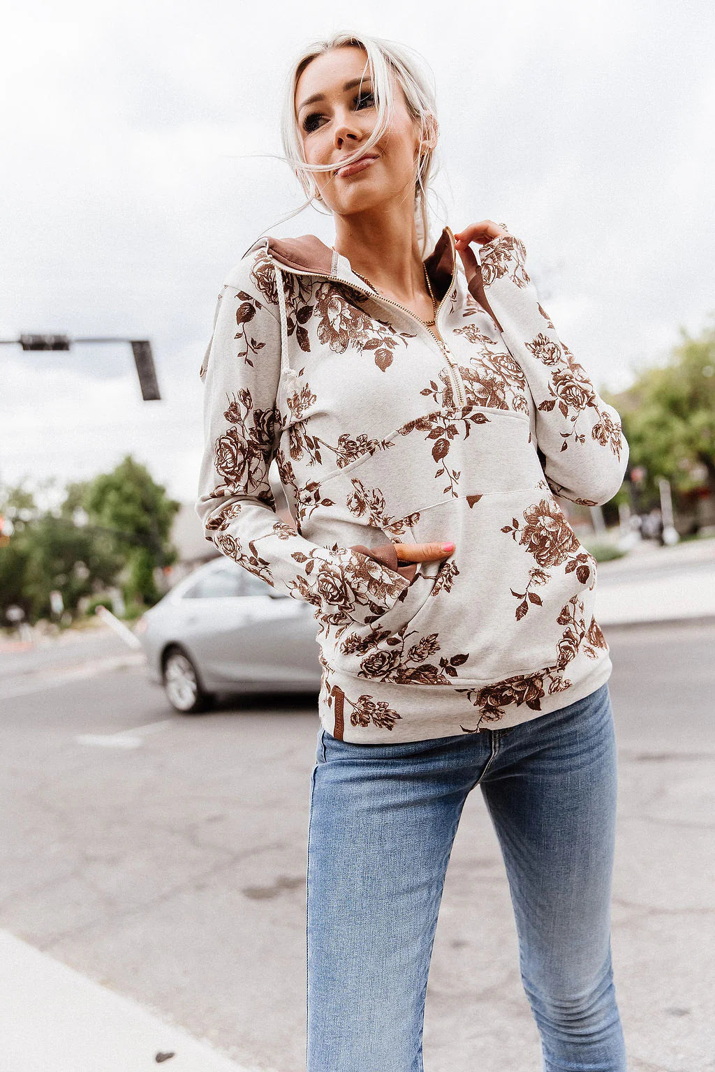 ***PRE-ORDER*** Ampersand HalfZip Sweatshirt - Love Letter