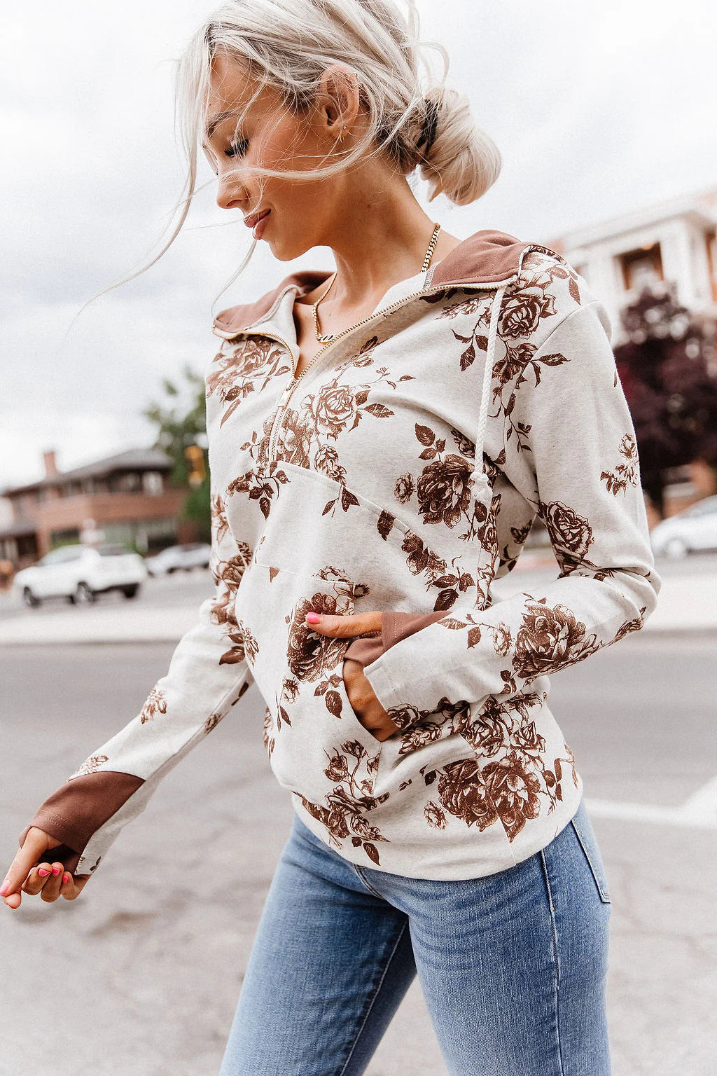 ***PRE-ORDER*** Ampersand HalfZip Sweatshirt - Love Letter