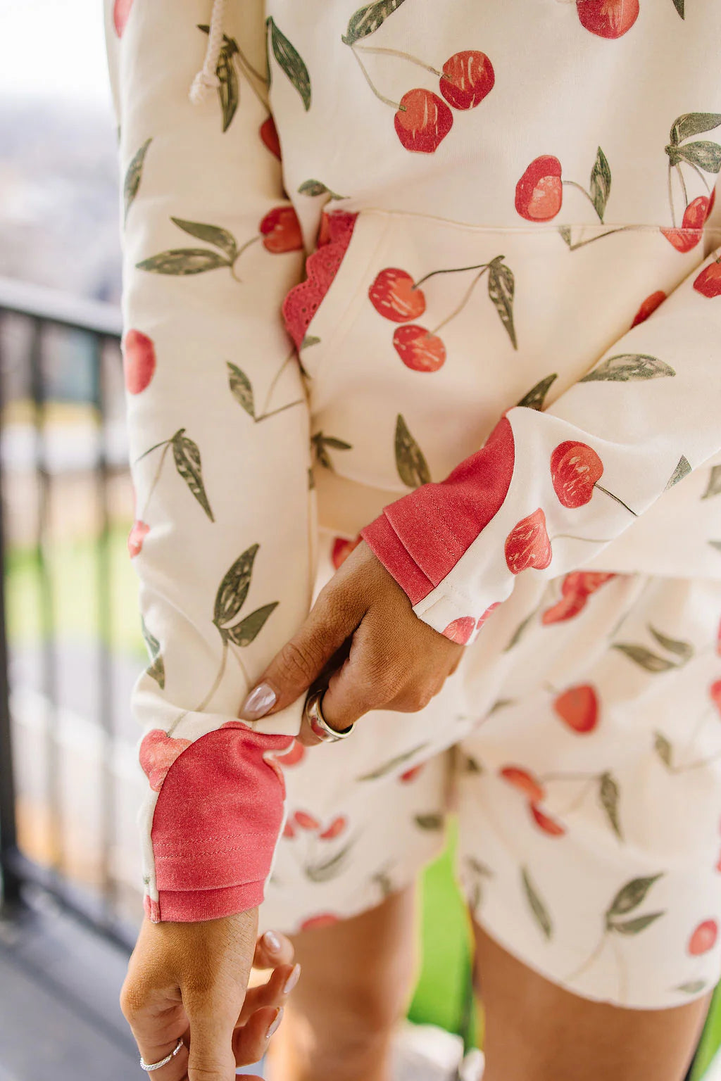 ***PRE-ORDER*** Ampersand University HalfZip Sweatshirt - Cherry On Top