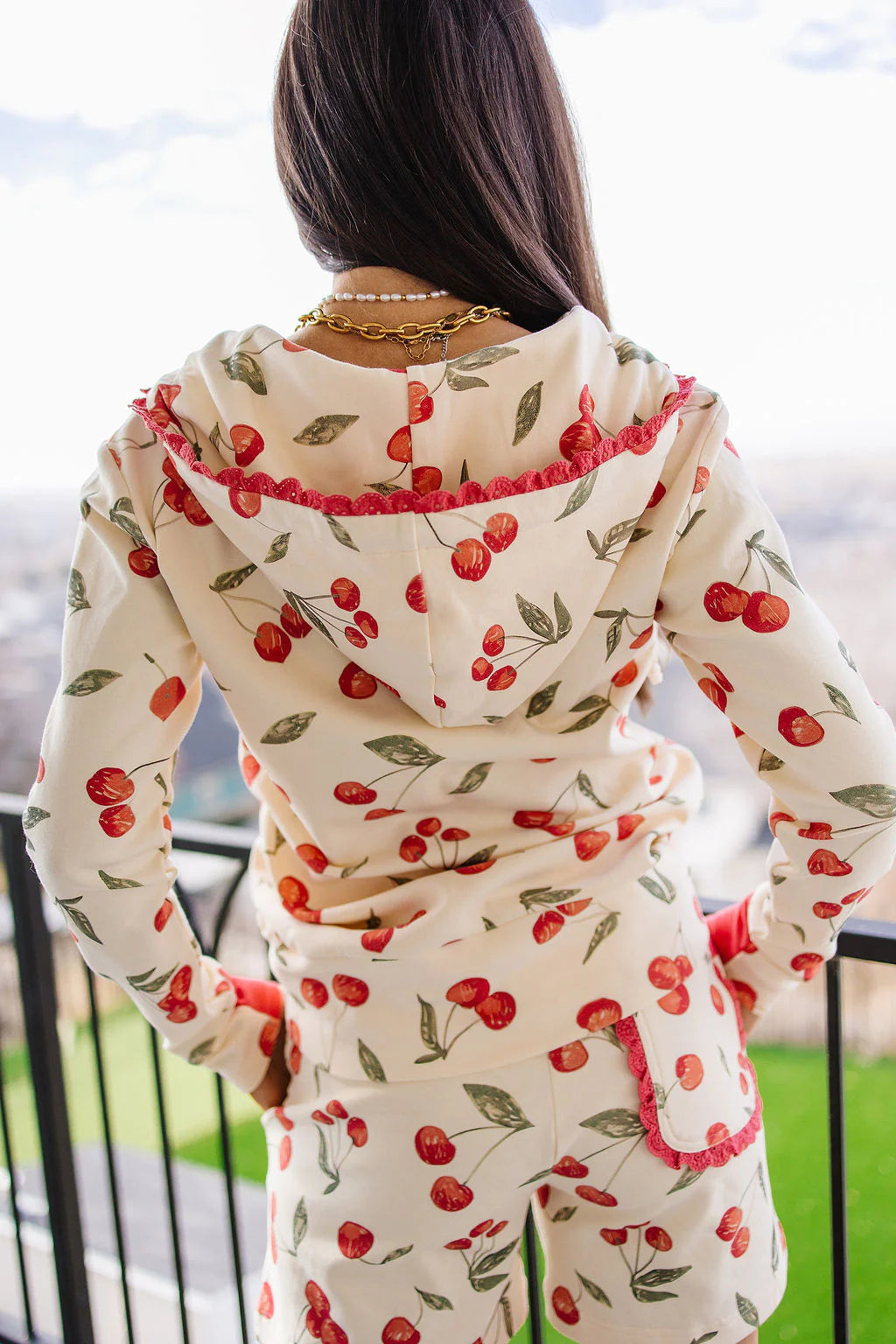 ***PRE-ORDER*** Ampersand University HalfZip Sweatshirt - Cherry On Top