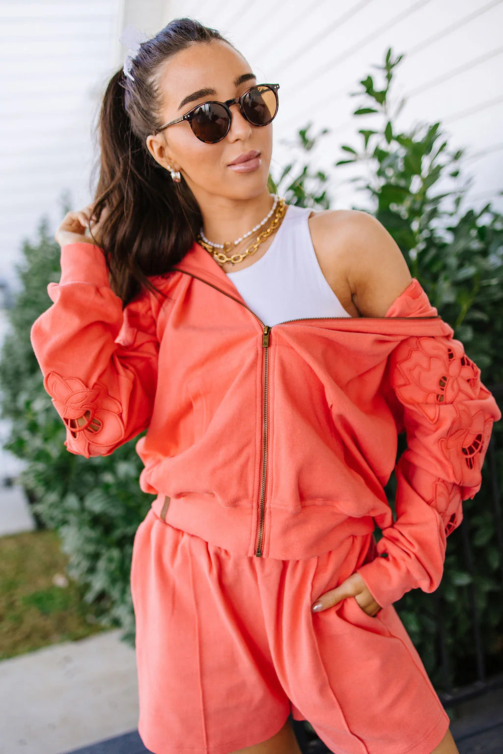 ***PRE-ORDER*** Ampersand University FullZip - Love Story Grapefruit