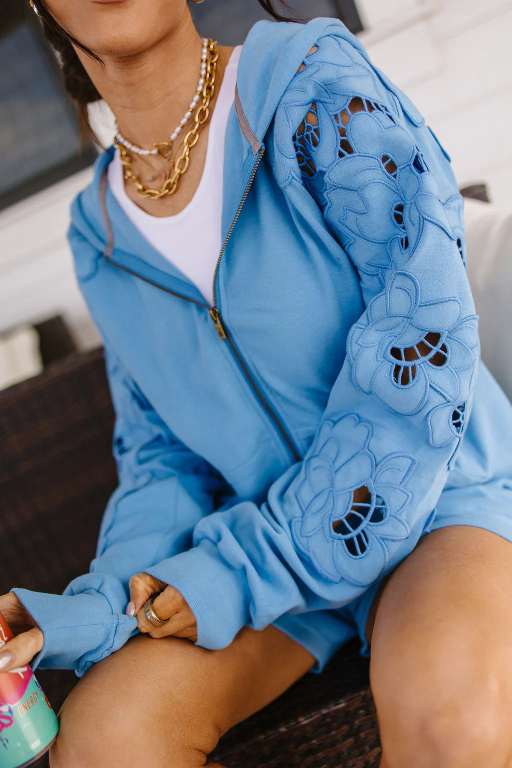 ***PRE-ORDER*** Ampersand University FullZip - Love Story Blueberry