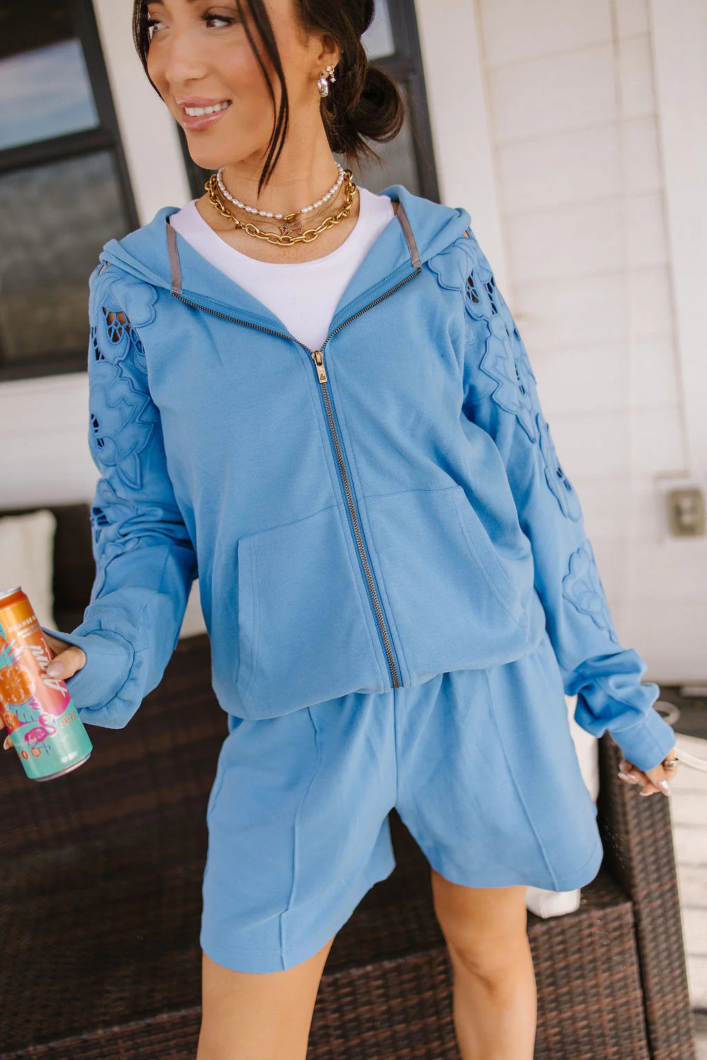 ***PRE-ORDER*** Ampersand University FullZip - Love Story Blueberry