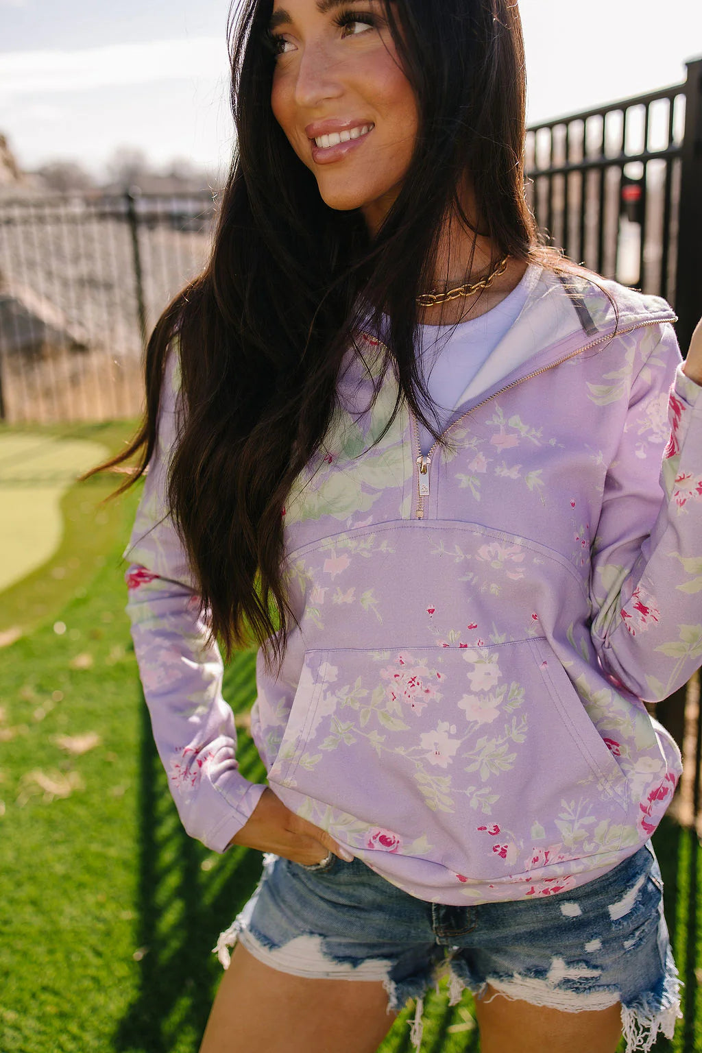 ***PRE-ORDER*** Ampersand HalfZip Sweatshirt - Nights Like These