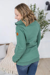 ***PRE-ORDER*** Michelle Mae &quot;Quinn&quot; Zip Up Cowl - Fern