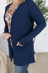 Michelle Mae &quot;Cori&quot; Cardigan - Navy
