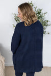Michelle Mae &quot;Madison&quot; Cozy Cardigan - Dark Navy