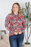 Michelle Mae &quot;Blair&quot; Long Sleeve Top - Bright Fall Floral