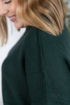 ***PRE-ORDER*** Michelle Mae Aurora Cozy Sweater - Hunter Green