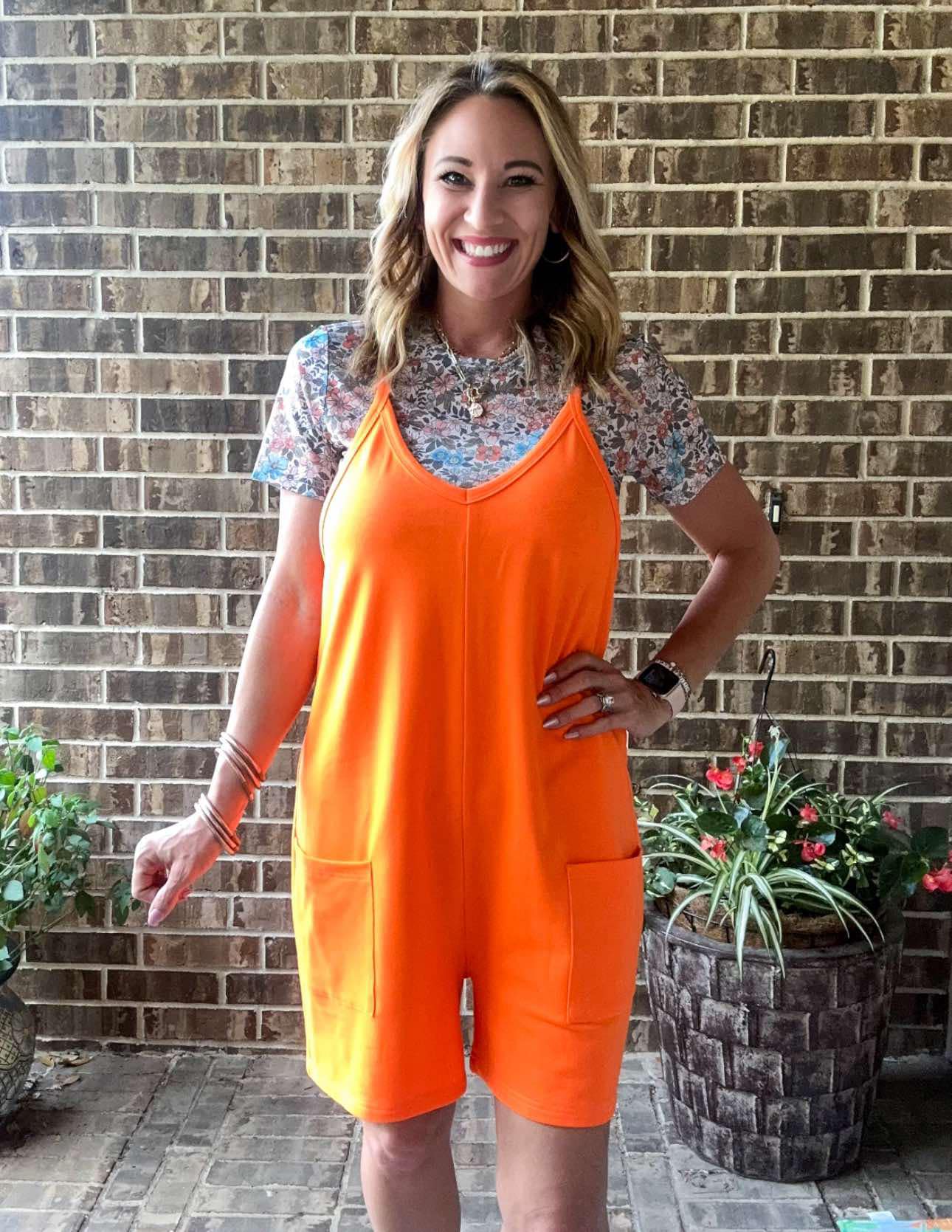 Shirley Short Sleeve Mesh Tops - Ditsy Floral