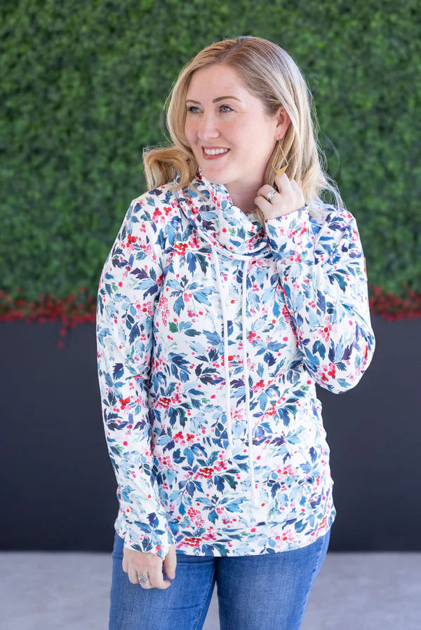 ***PRE-ORDER*** Michelle Mae Soft Funnel Neck - Winter Berry