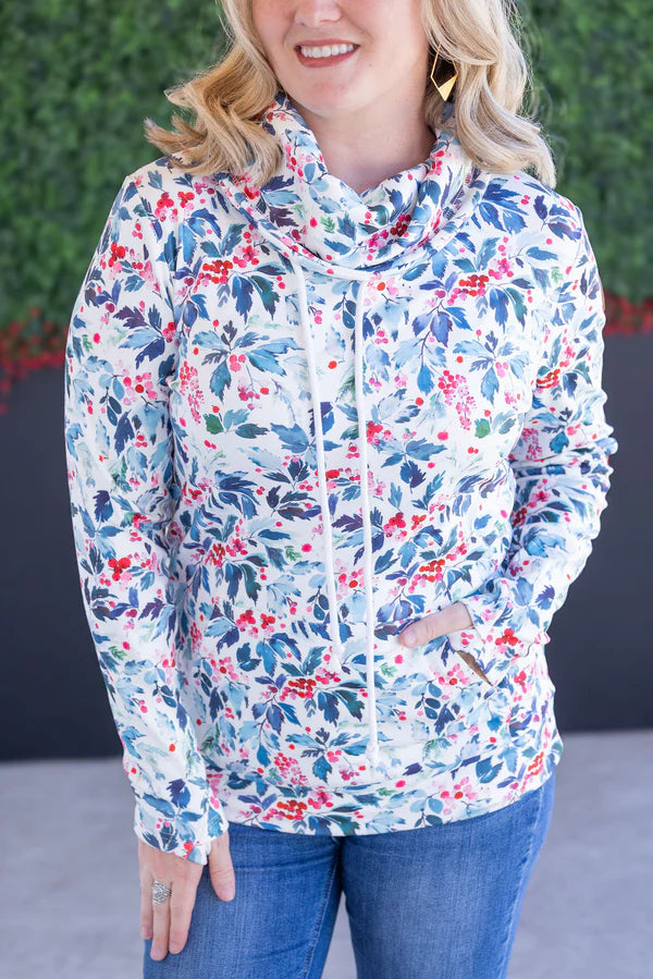 ***PRE-ORDER*** Michelle Mae Soft Funnel Neck - Winter Berry