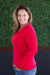 ***PRE-ORDER*** Michelle Mae "Larissa" Long Sleeve - Red