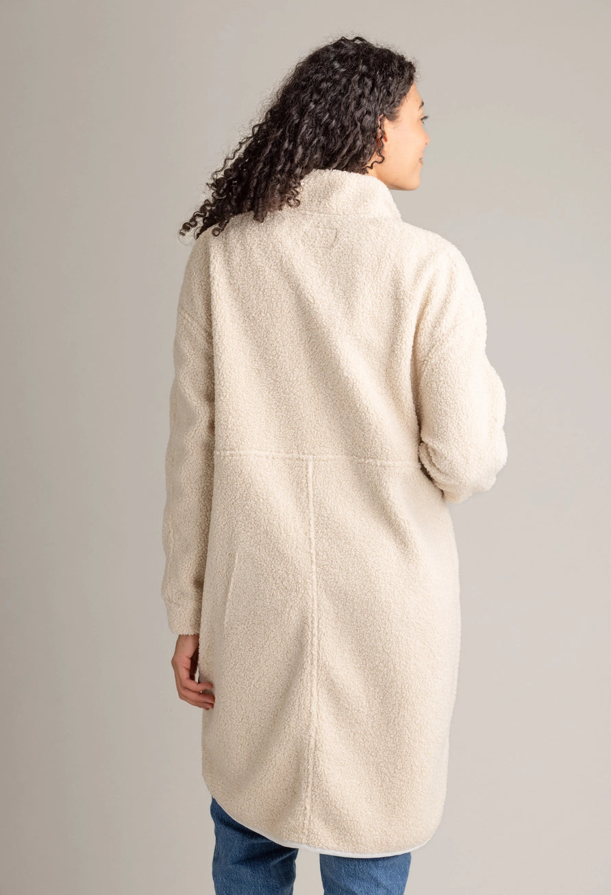 Cori Boucle Fleece Jacket - Oat Cream