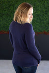 ***PRE-ORDER*** Michelle Mae &quot;Larissa&quot; Long Sleeve - Navy