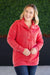 ***PRE-ORDER*** Michelle Mae "Jesse" Vintage Wash Snap Pullover - Red