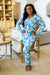 ***PRE-ORDER*** Shirley Long Sleeve Pajama Jogger Set - Snowflake Coffee  (shipping mid November)