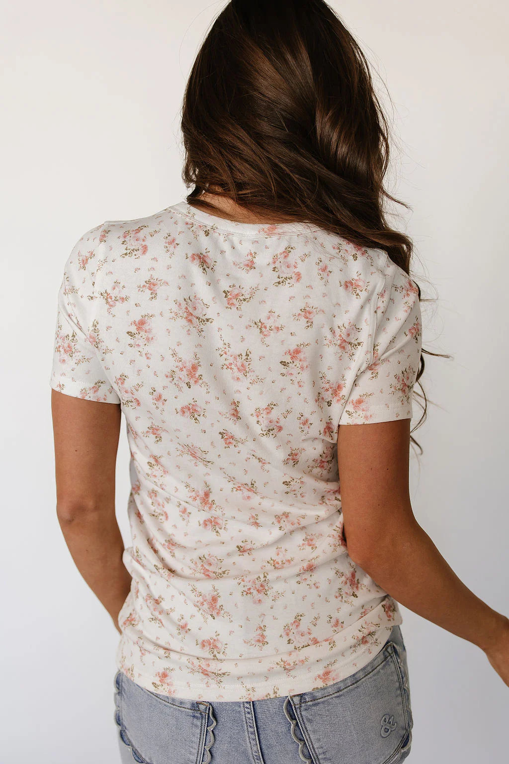 ***PRE-ORDER*** Ampersand Lulu Tee - Pink Floral