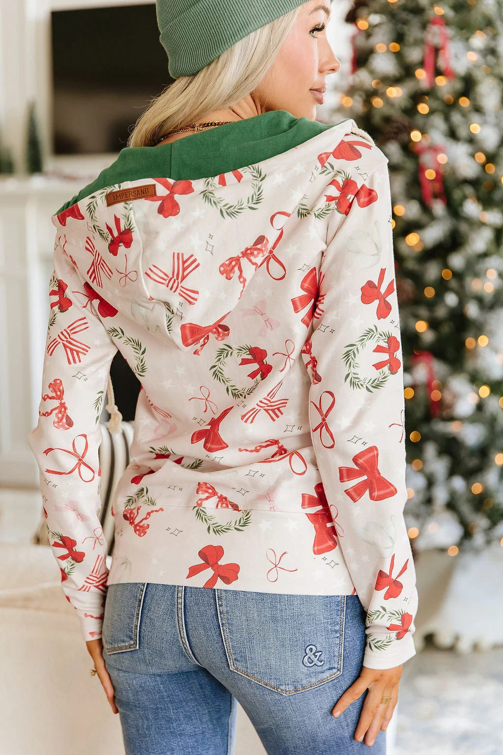 Ampersand FullZip Sweatshirt - Deck The Halls