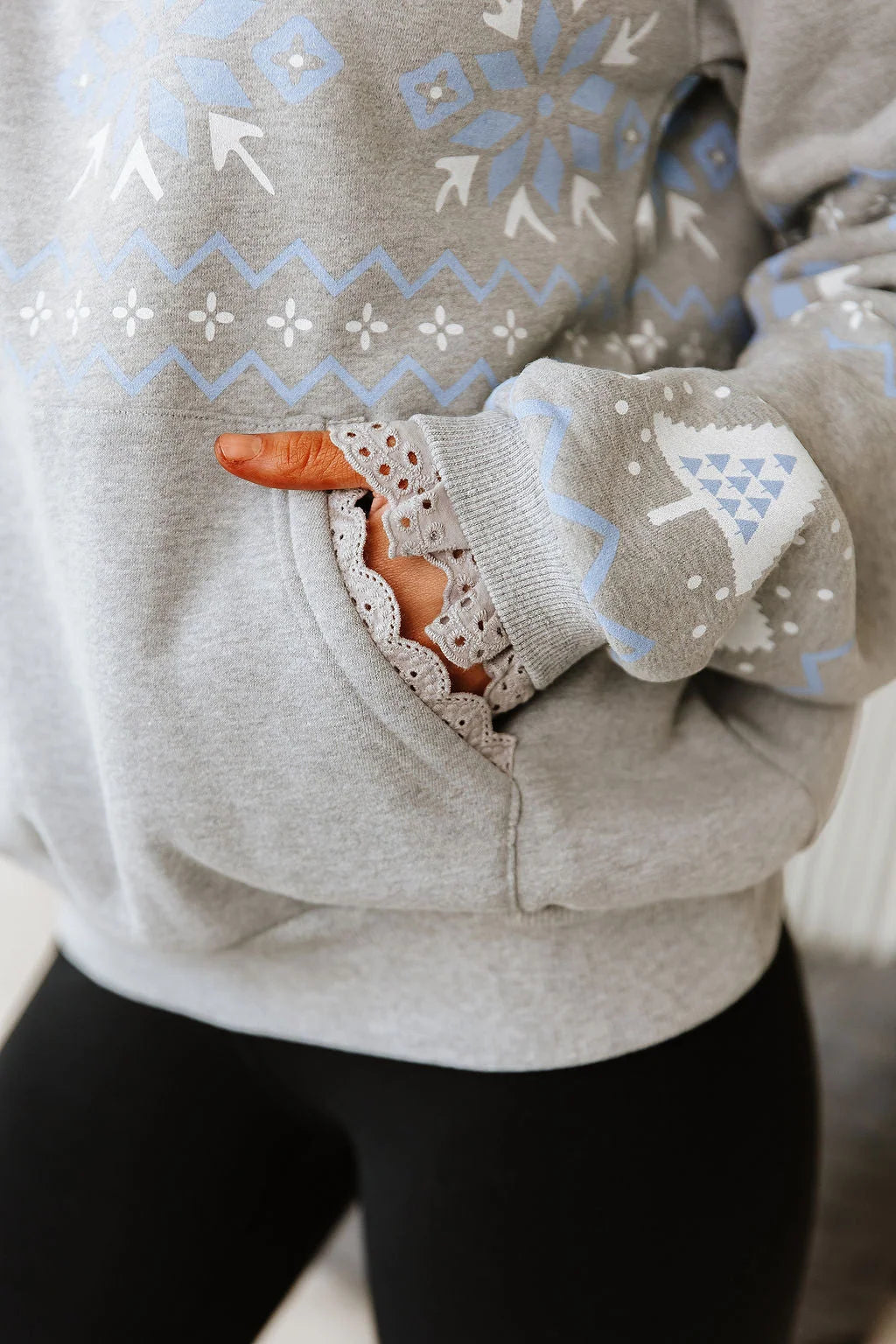 ***PRE-ORDER*** Ampersand Comfort Zone Hoodie - Snow Much Fun