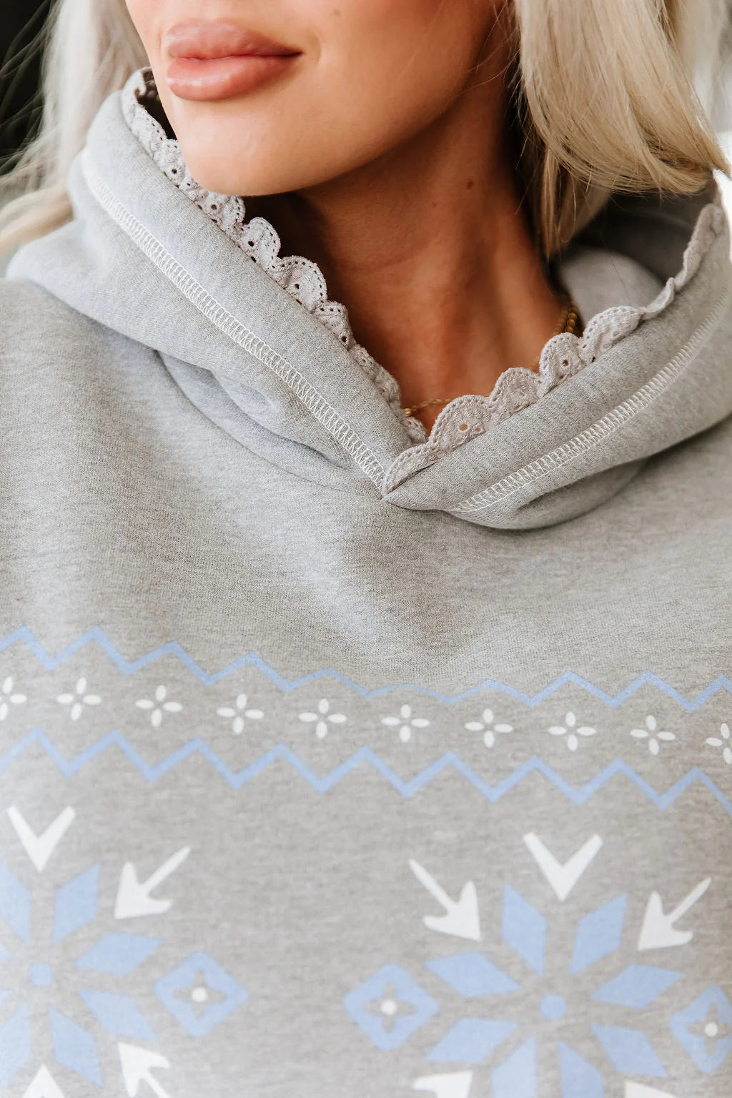 ***PRE-ORDER*** Ampersand Comfort Zone Hoodie - Snow Much Fun