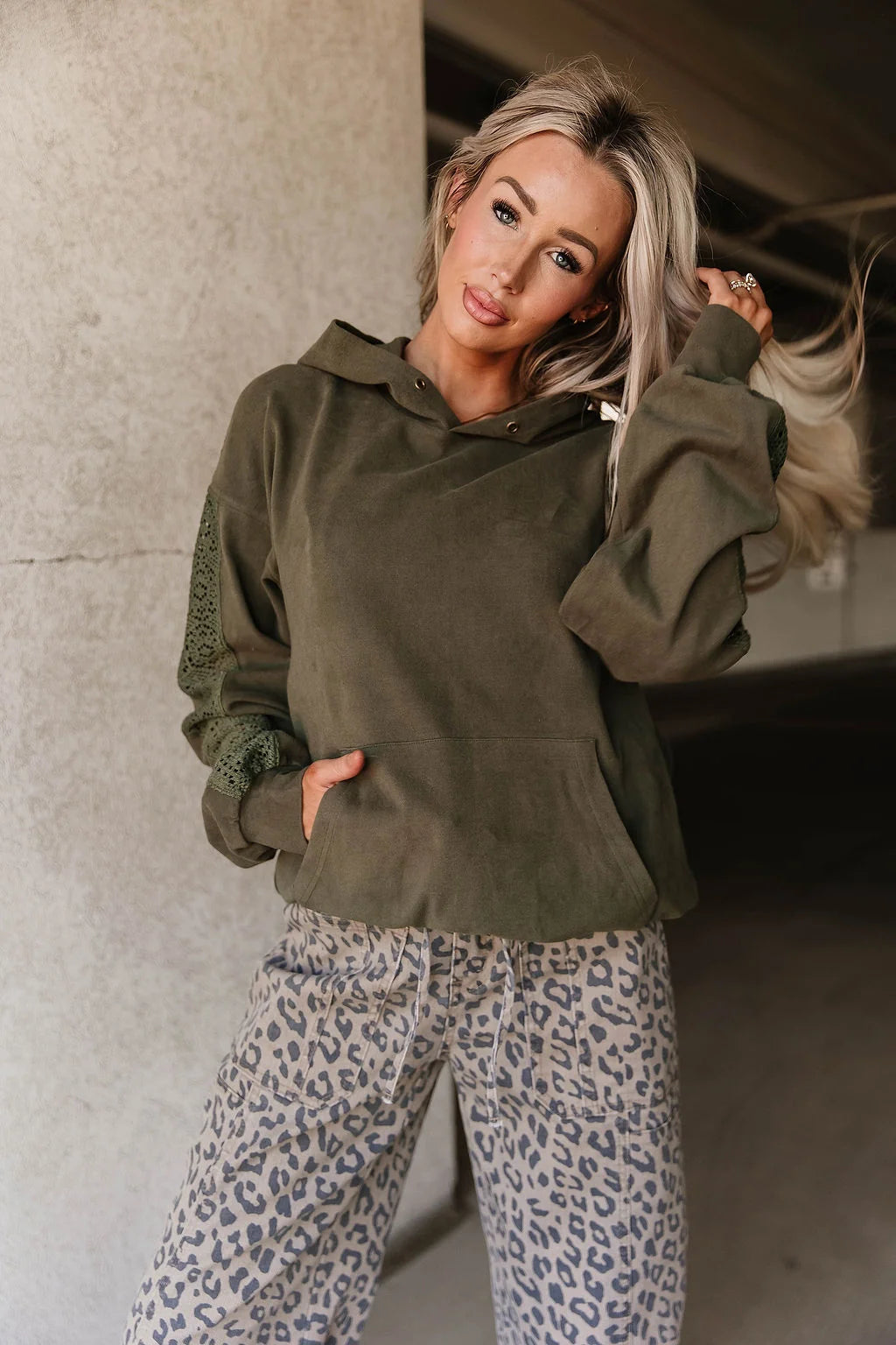 ***PRE-ORDER*** Ampersand University Hoodie - Wonderstruck Olive