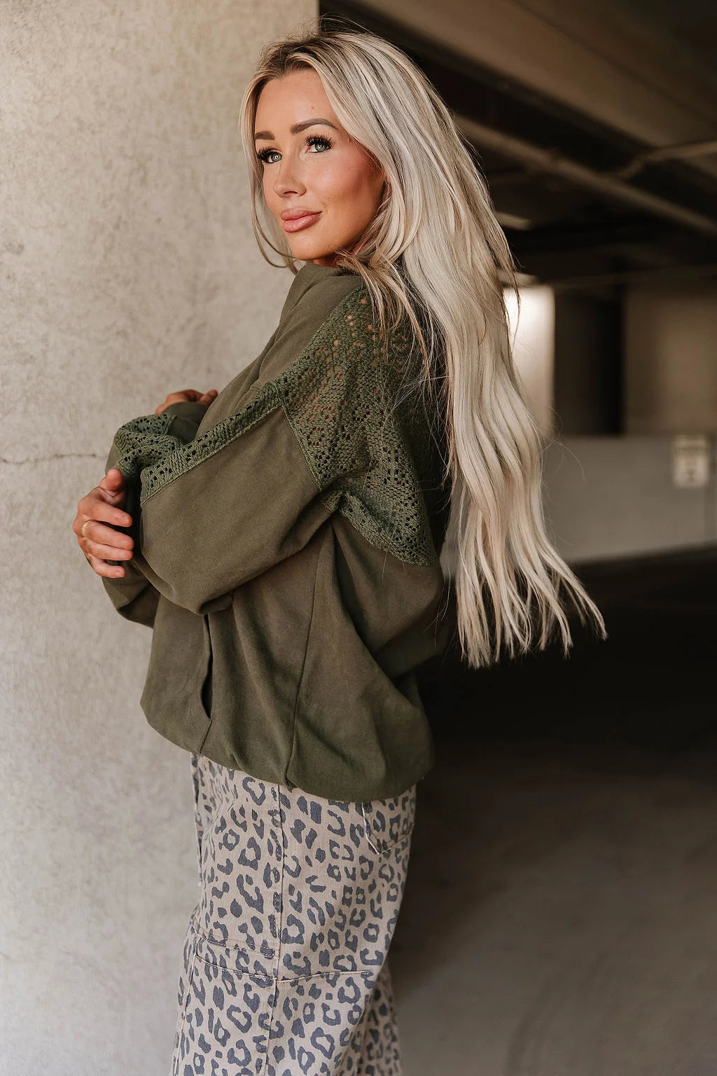 ***PRE-ORDER*** Ampersand University Hoodie - Wonderstruck Olive
