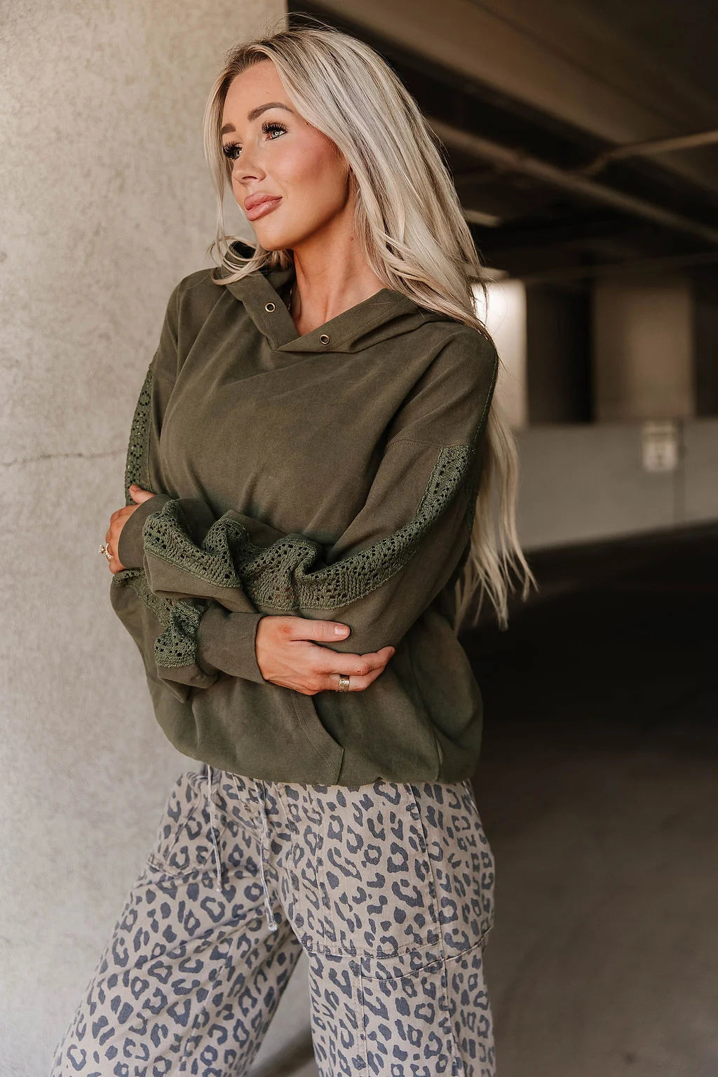 ***PRE-ORDER*** Ampersand University Hoodie - Wonderstruck Olive