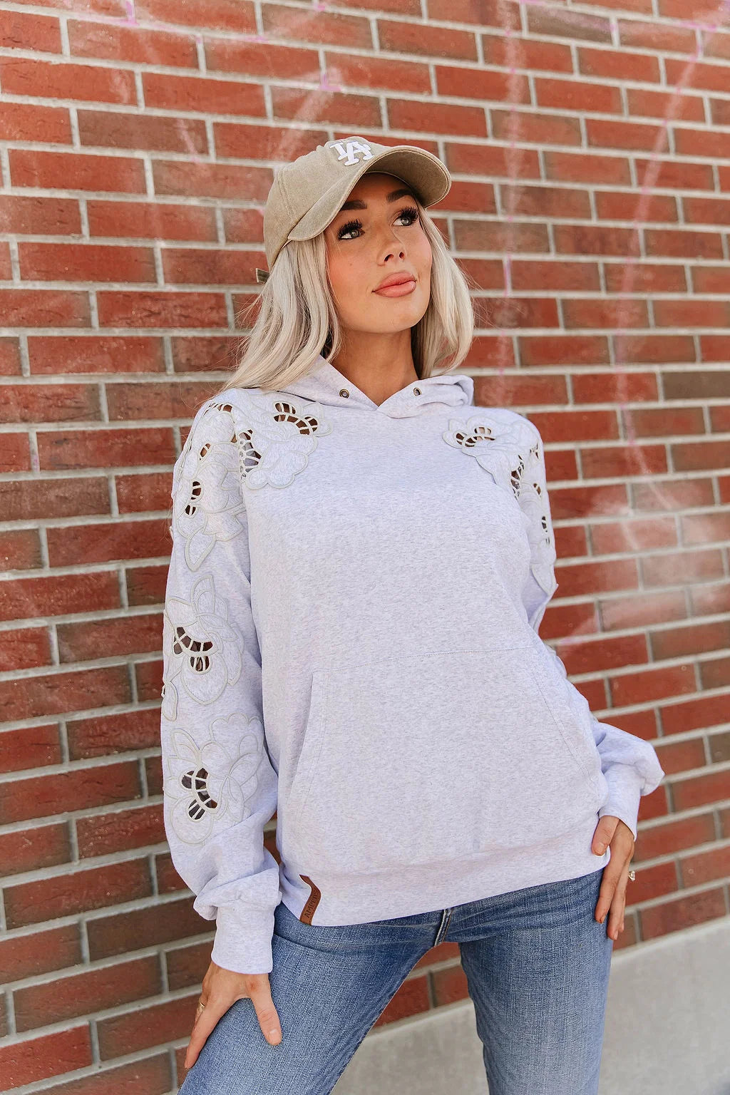 ***PRE-ORDER*** Ampersand University Hoodie - Love Story Grey