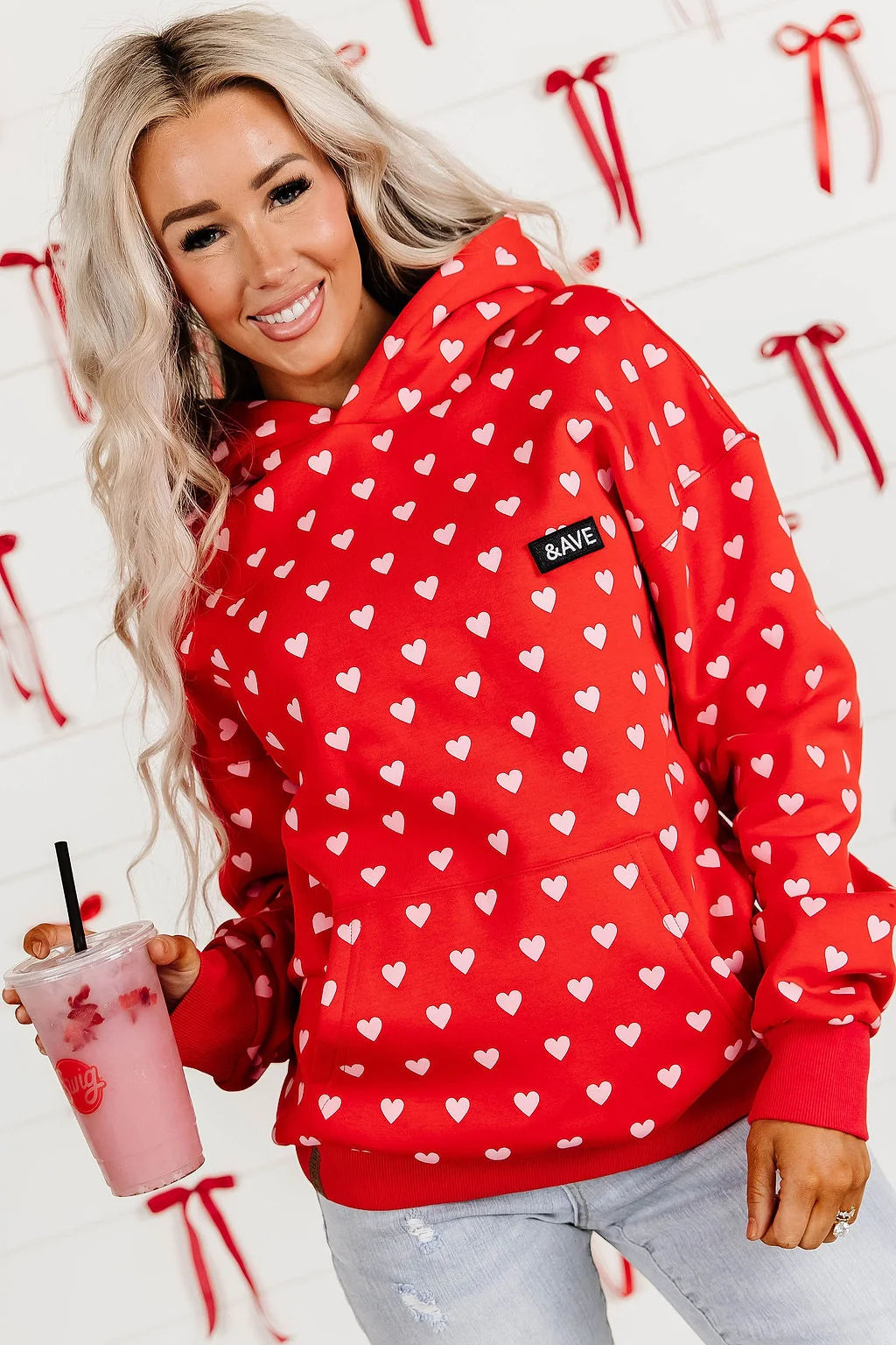 ***PRE-ORDER*** Ampersand Comfort Zone Hoodie - Sweetheart