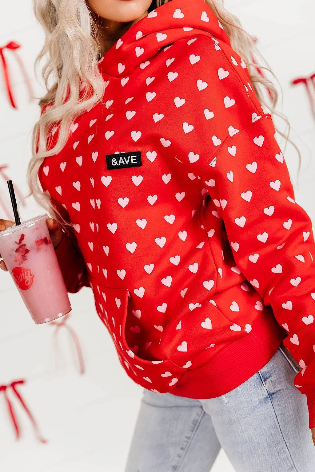***PRE-ORDER*** Ampersand Comfort Zone Hoodie - Sweetheart