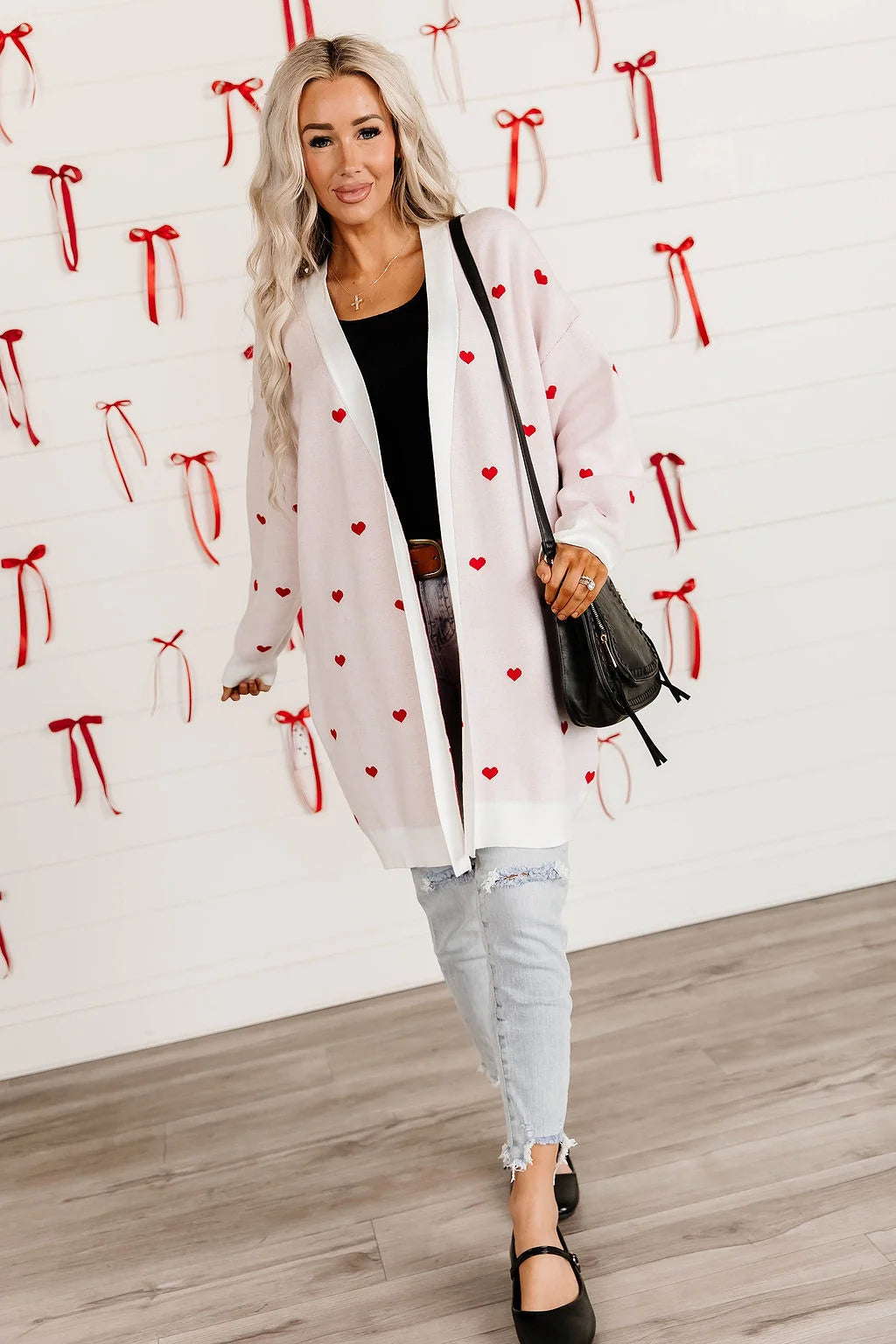 ***PRE-ORDER*** Ampersand Oversized Cardigan - XOXO